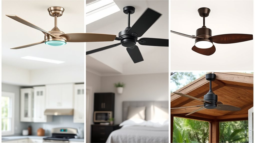 selecting appropriate ceiling fans