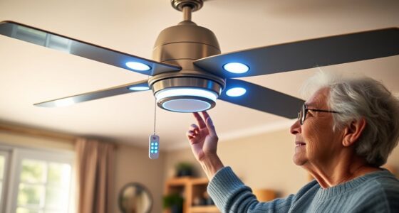 senior friendly smart ceiling fan