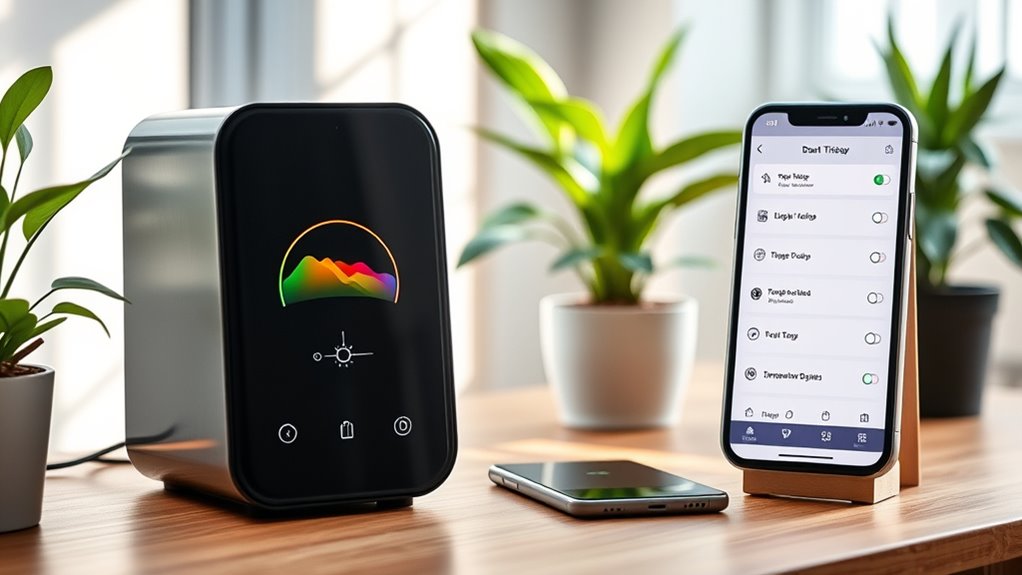 set temperature based fan triggers