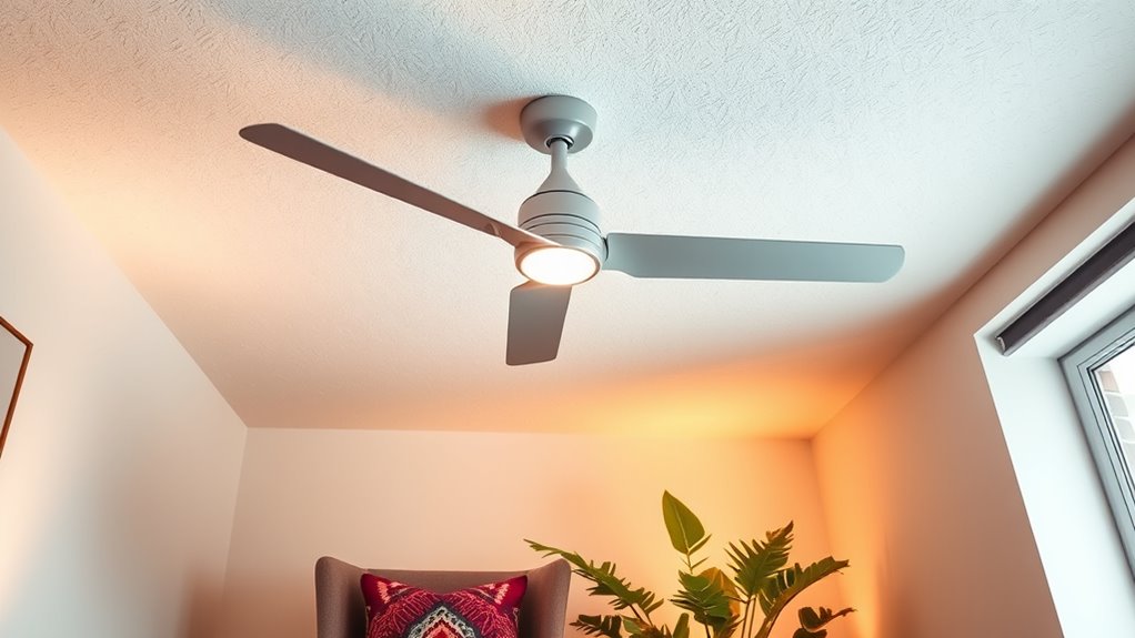 small apartment ceiling fans