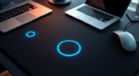 smart desk mats with wireless charging