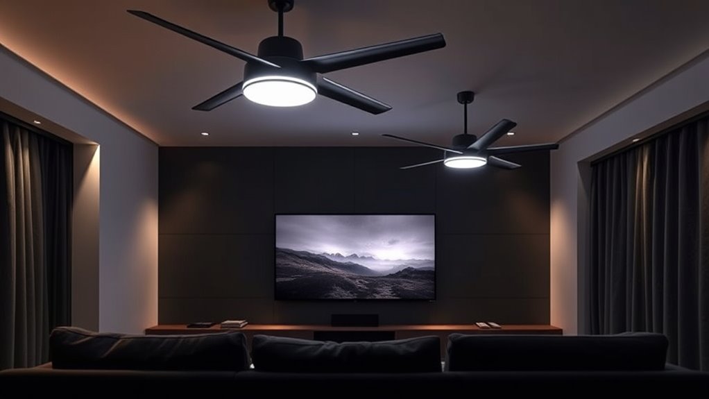 smart fan home theater integration