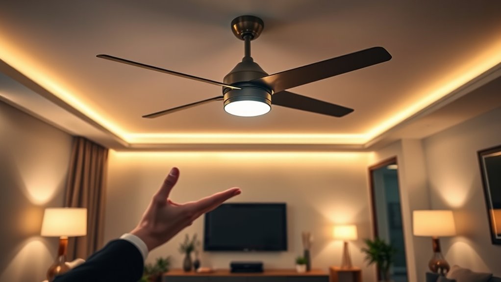 smart fan voice controls