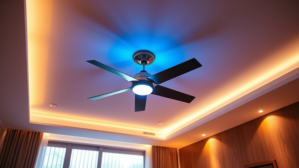 smart fans and lights integration