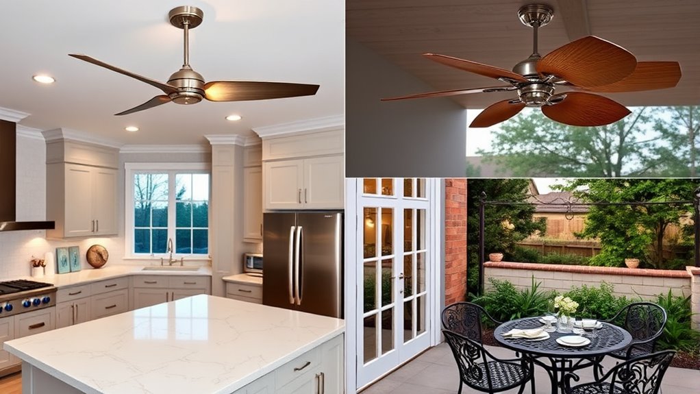 stylish functional ceiling fans