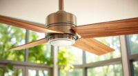 sustainable ceiling fan materials