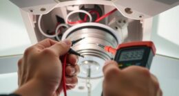 testing fan capacitor switches