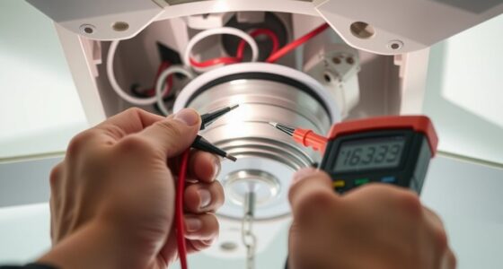 testing fan capacitor switches