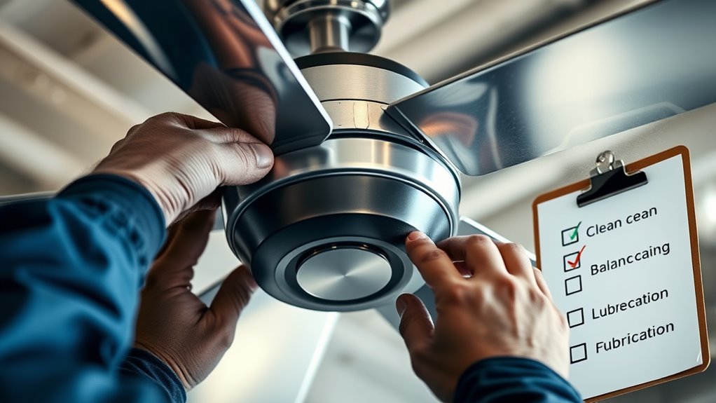 weekly fan maintenance tasks