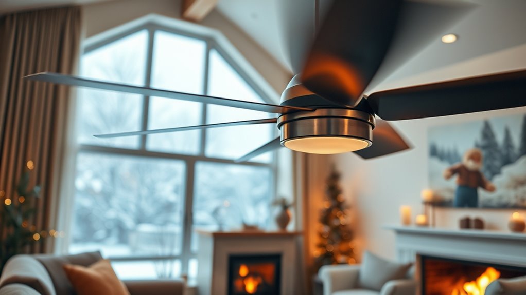 winter ceiling fan operation