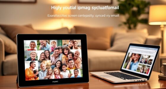 digital photo frames with email sharing