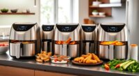 large family air fryers