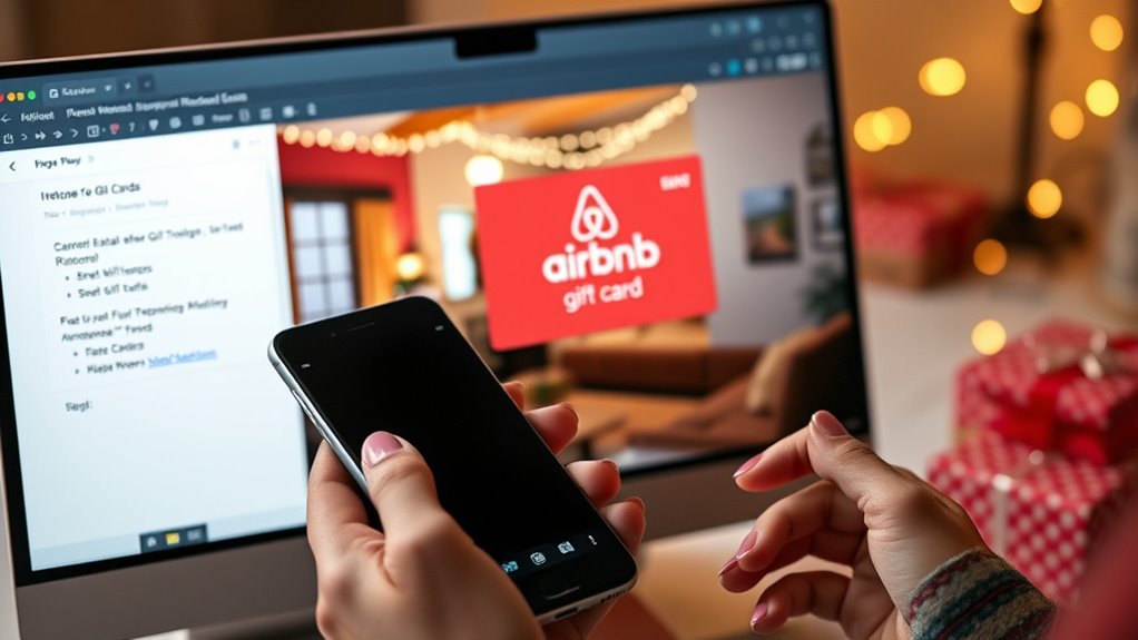 top airbnb gift card options