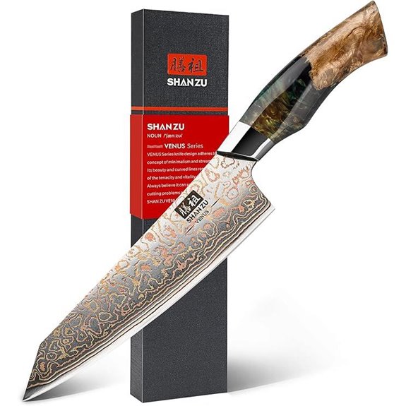 damascus japanese chef knife