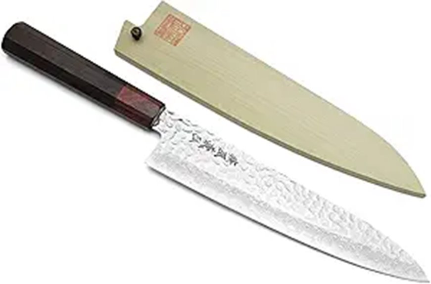 Yoshihiro VG10 Damascus Gyuto Chef's Knife (8.25)