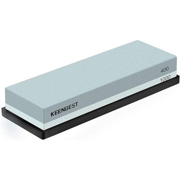 Actual Grit Sharpening Stone Kit with Non-slip Base