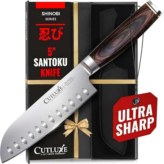 Santoku Knife 5 Inch Japanese Meat & Veggie Blade