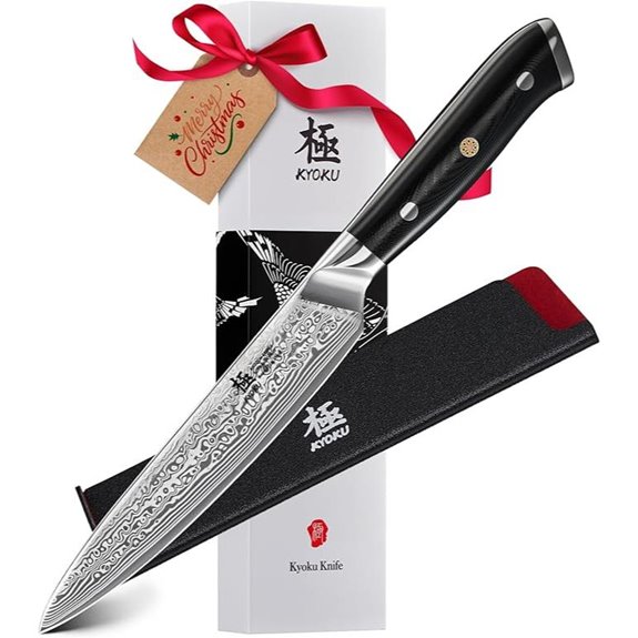 KYOKU 6 Japanese VG10 Damascus Chef Knife