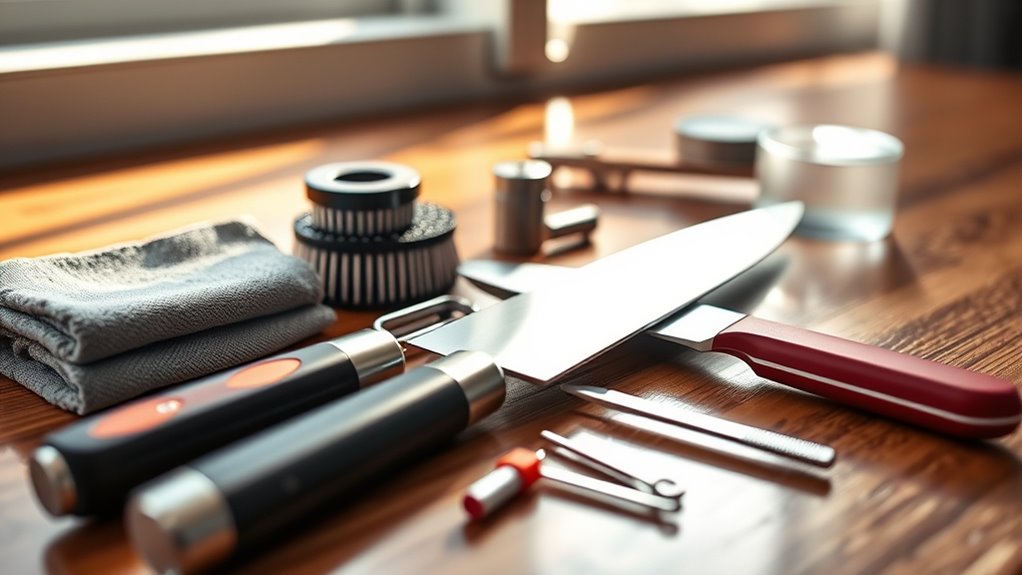 knife cleaning kit considerations