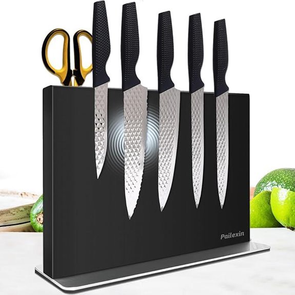 Magnetic Knife Holder Stand for Kitchen Countertop