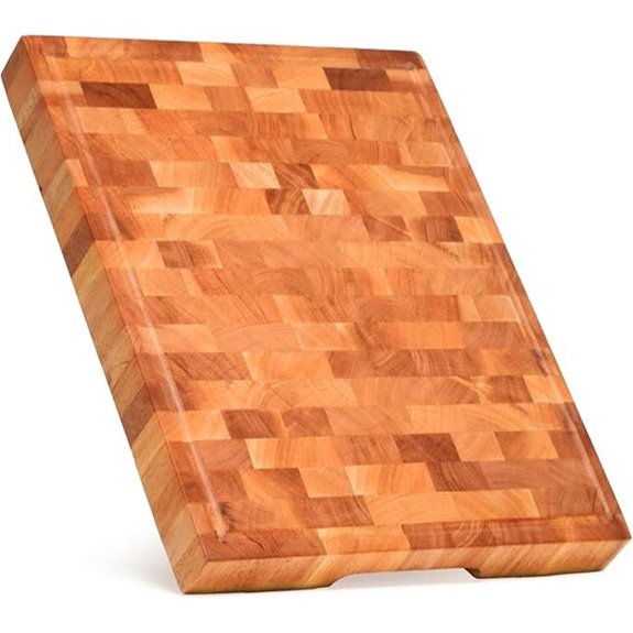 Shumar Mahogany Cutting Board with Juice Groove