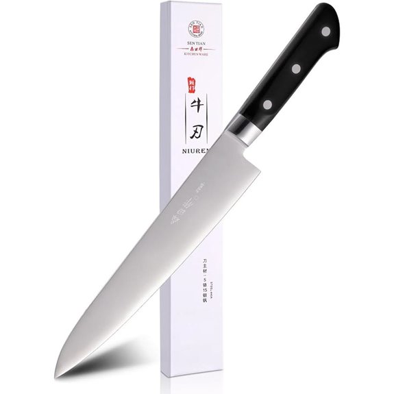 Japanese Chef Knife - 9.5-inch Professional Sushi Knife