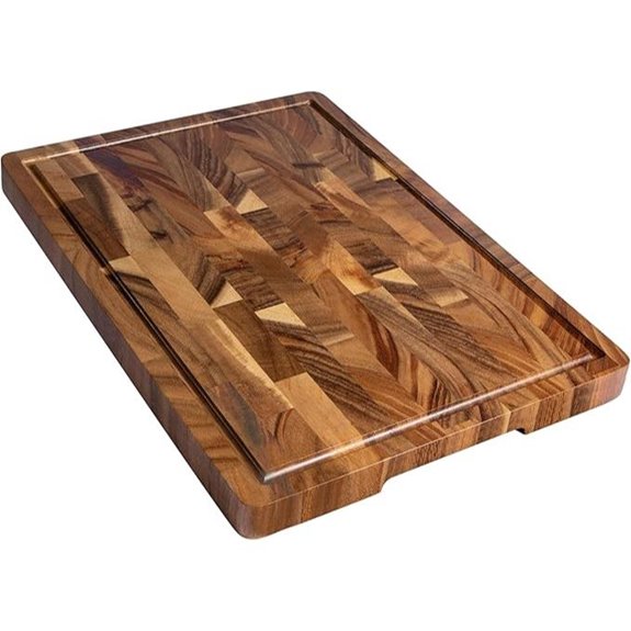Walnut Wood Cutting Board with Juice Groove