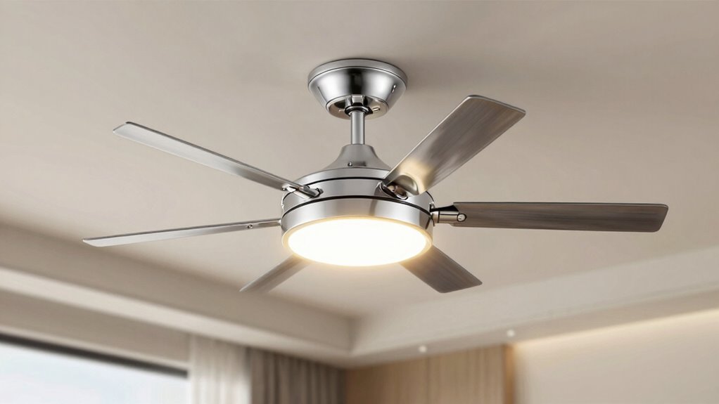 adjustable brightness quiet operation