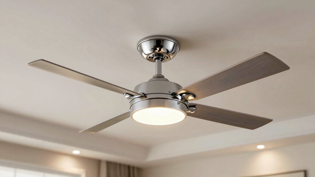 adjustable lighting and quiet operation