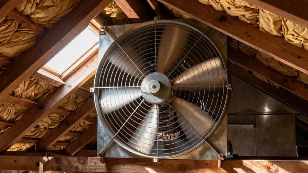 attic fans improve ventilation