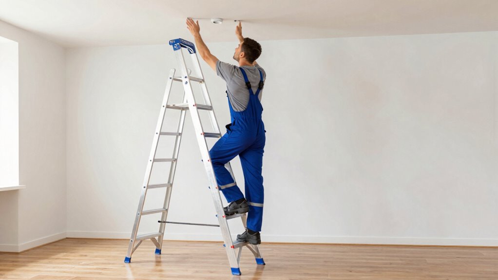 avoid overreaching when laddering