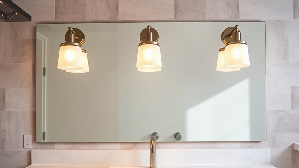 bathroom lighting selection criteria
