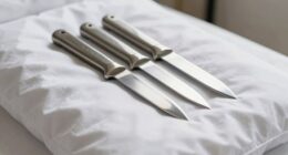 blade cleaning with pillowcase