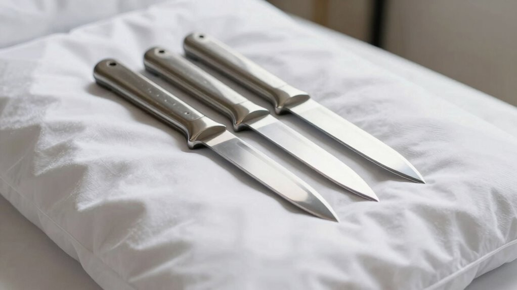 blade cleaning with pillowcase