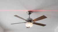 ceiling fan alignment laser