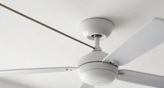 ceiling fan safety cable