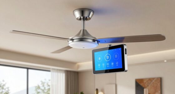 ceiling fan touchscreen controls