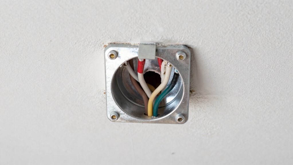 ceiling junction box guidelines