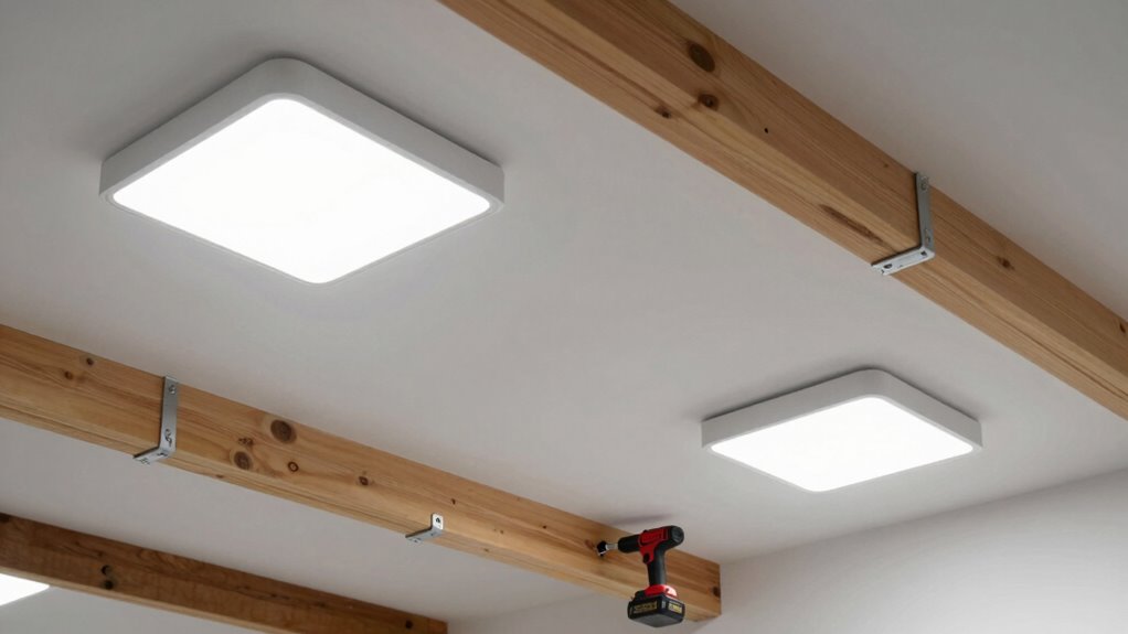ceiling work light features