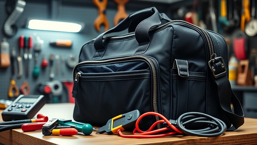 choosing durable organized electrician bag