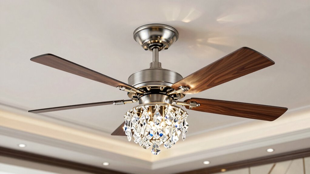 choosing the right crystal ceiling fan