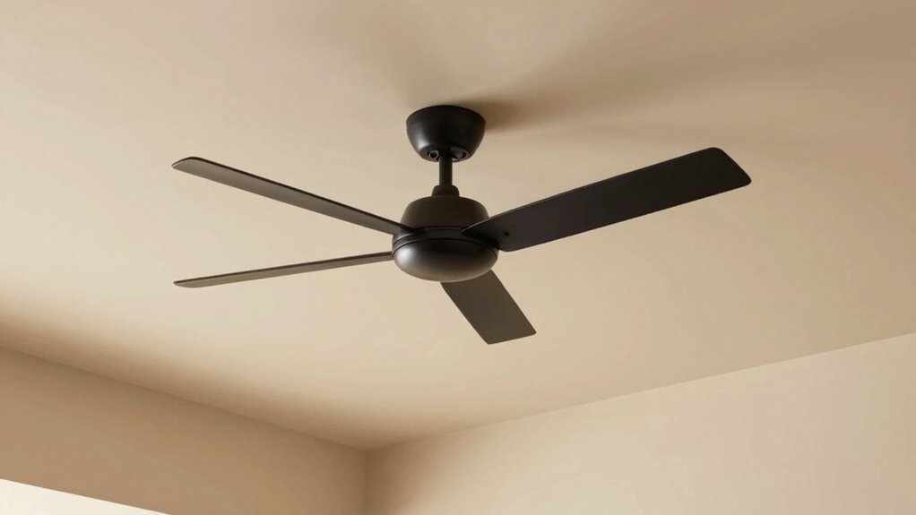 compact minimalistic ceiling fans