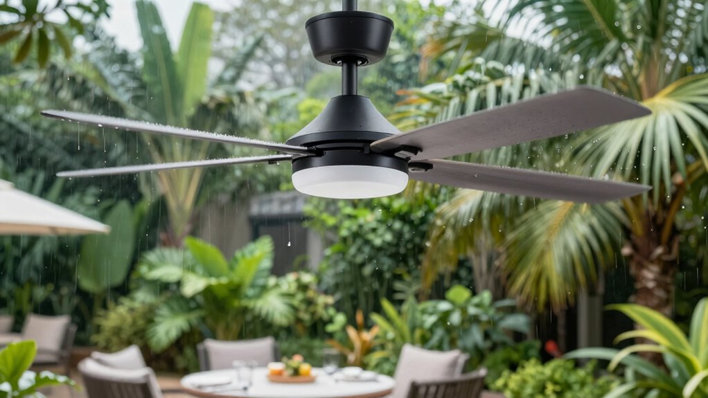 corrosion resistant waterproof outdoor fans