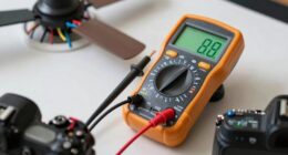 fan installation multimeter readings