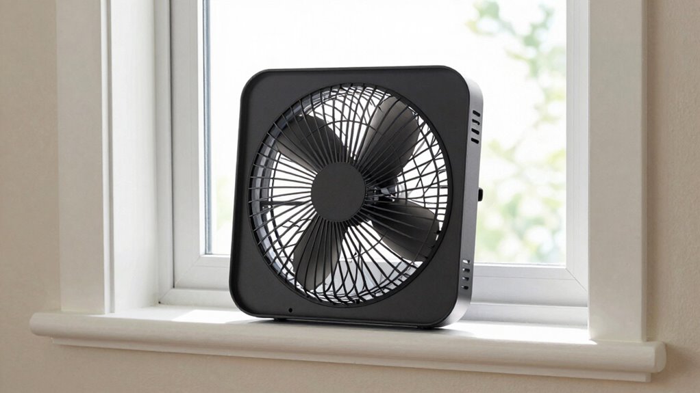 flexible adjustable window fan