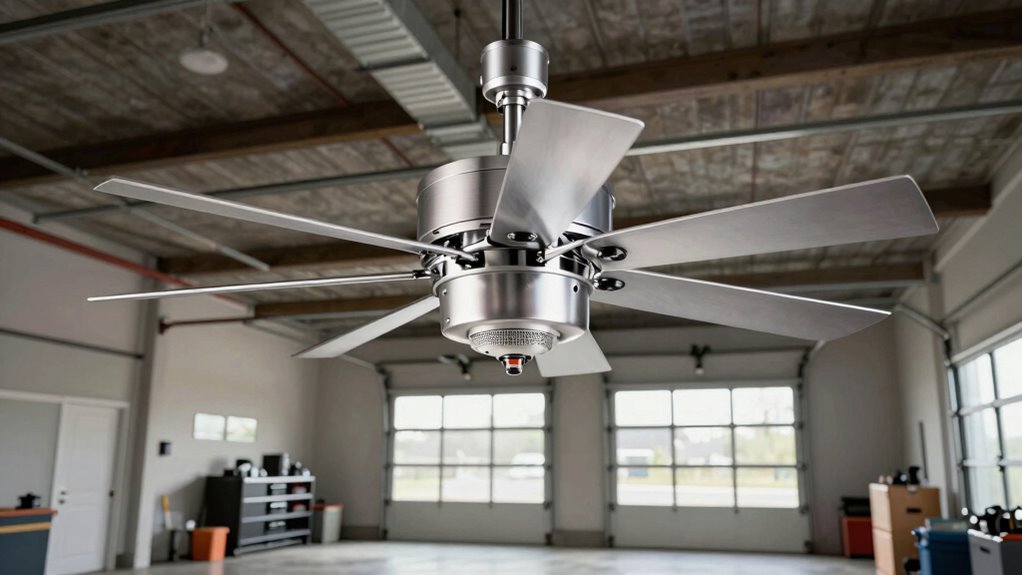 garage hvls fan selection