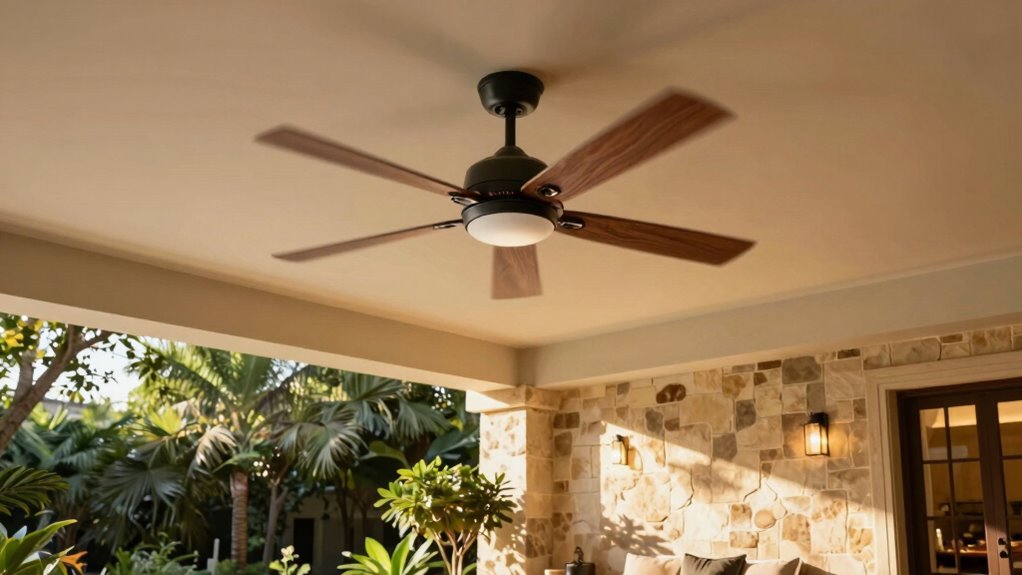 high ceiling patio fan considerations
