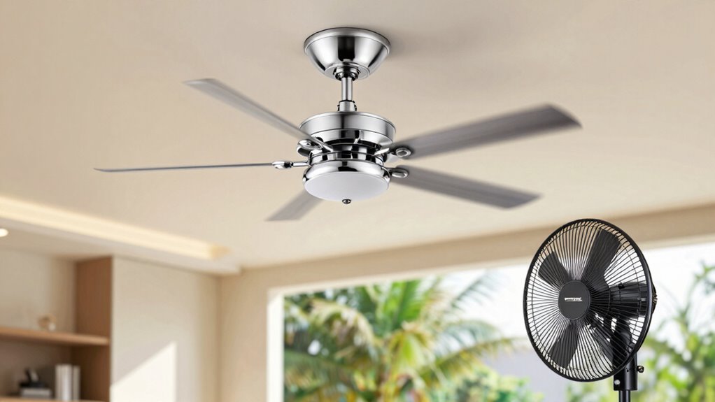 indoor versus outdoor fans