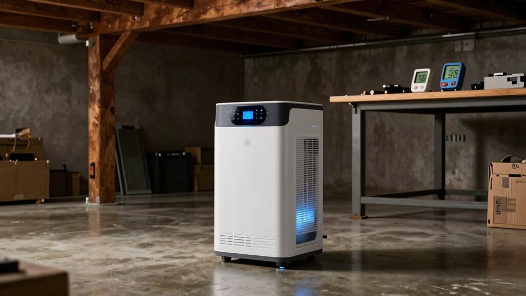 large basement dehumidifier considerations
