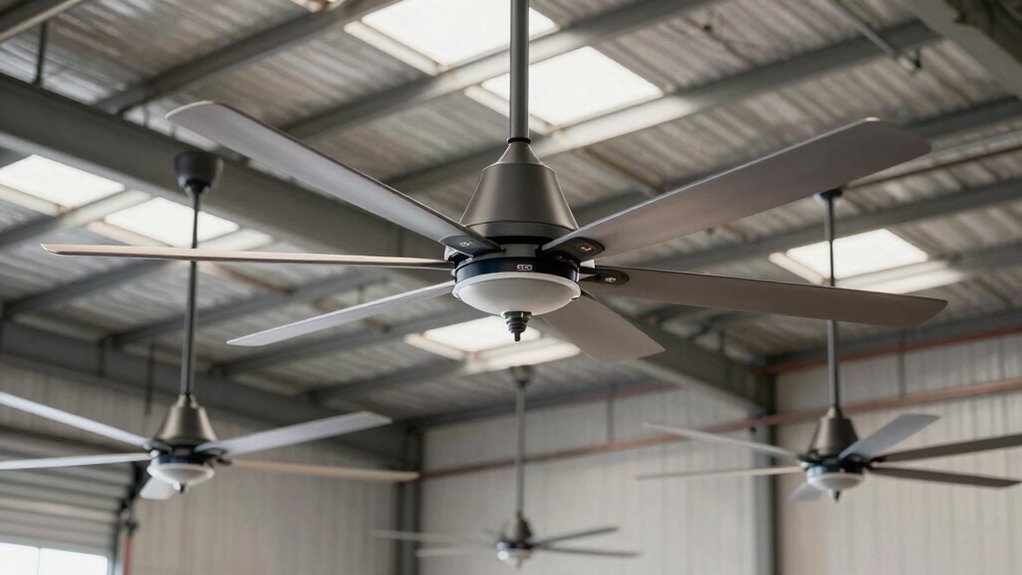 large space fan selection